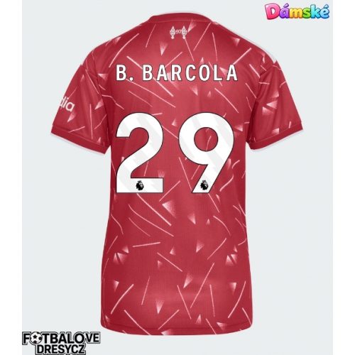 Liverpool Bradley Barcola #29 Dámské Domácí Dres 2026-27 Krátký Rukáv Liverpool Bradley Barcola #29 Dámské Domácí Dres 2026-27 Krátký Rukáv